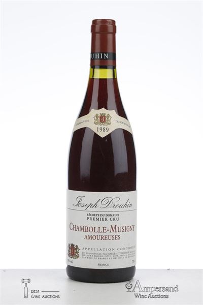 CHAMBOLLE MUSIGNY LES AMOUREUSES 1989 - Joseph Drouhin - 1 Bottle