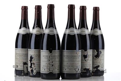 GEVREY CHAMBERTIN CLOS ST JACQUES 2005 - Bruno Clair - 6 Bottles