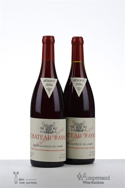 CHATEAUNEUF DU PAPE RAYAS 2006  - 2 Bottles