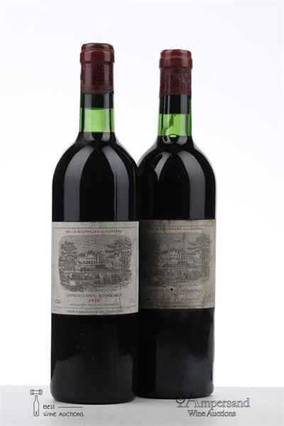 LAFITE ROTHSCHILD 1975 - Mc - 2 Bottles
