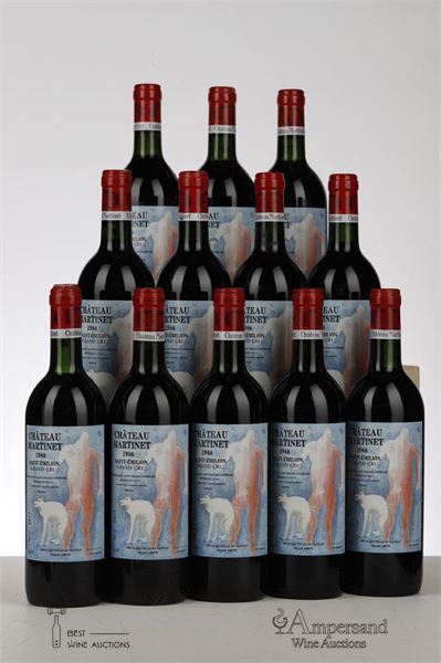 MARTINET 1988 - Mc - 12 Bottles - Owc 12