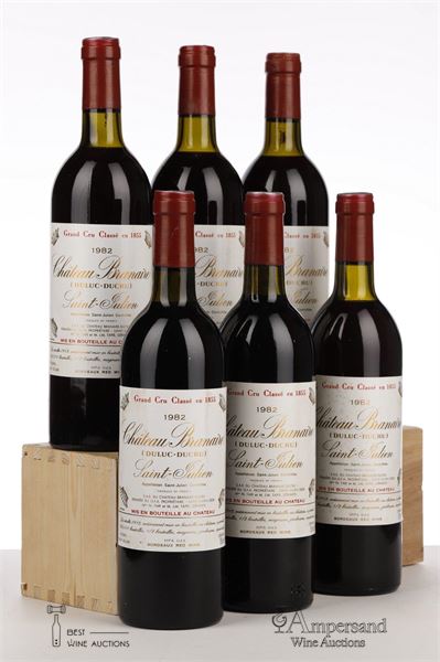 BRANAIRE DUCRU 1982 - Mc - 6 Bottles - Owc 12