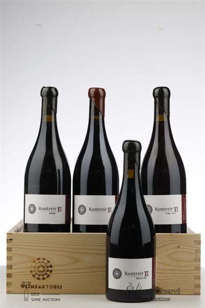 KONTREIR VI MIXED ROUGE CASE VI-DORNFELDER-PINOT NOIR-ACOLON 2020 - De Wijnfaktorij - 4 Bottles - Owc 4