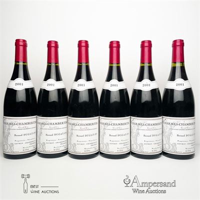 CHARMES CHAMBERTIN 2001 - Dugat Py - 6 Bottles