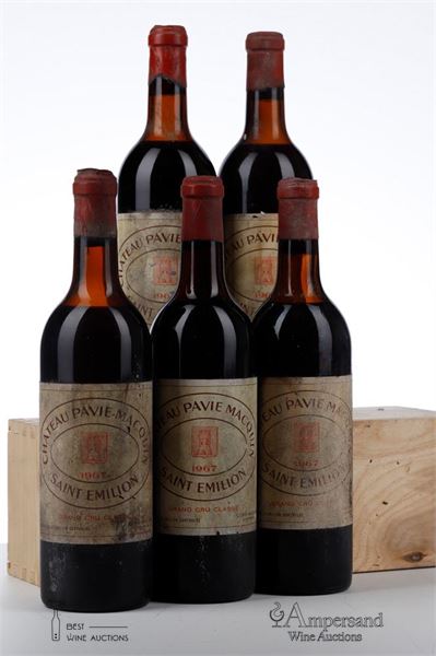PAVIE MACQUIN 1967 - Negociant - 5 Bottles