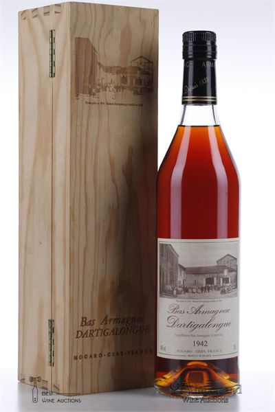 DARTIGALONGUE BAS ARMAGNAC 1942 - Dartigalongue - 1 Bottle - Owc 1