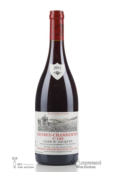GEVREY CHAMBERTIN CLOS ST JACQUES 2011 - Armand Rousseau - 1 Bottle