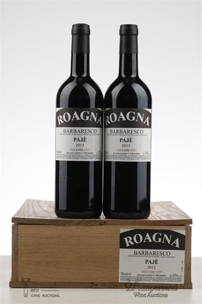 BARBARESCO PAJE VECCHIE VITI 2013 - Roagna - 2 Bottles - Owc 3
