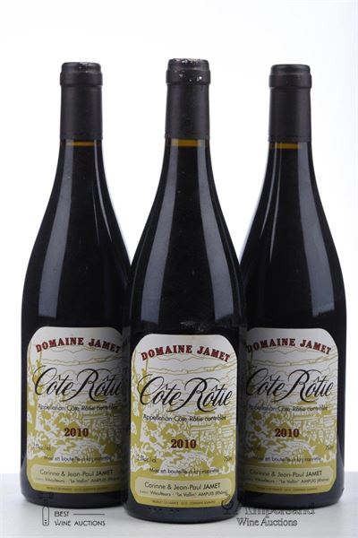COTE ROTIE 2010 - Jamet - 3 Bottles