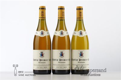 CHABLIS MONTMAINS 1996 - Jean Paul Droin - 3 Bottles