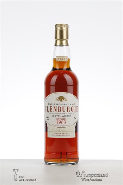 GLENBURGIE 1963 - Gordon and MacPhail - alc 43% alc - distilled in 2007 - 1 x 0,7Ltr