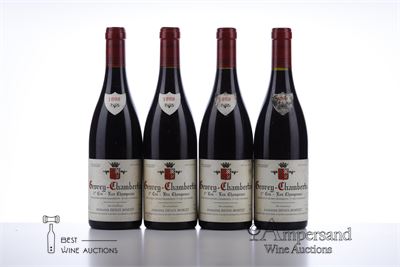 GEVREY CHAMBERTIN LES CHAMPEAUX 1998 - Denis Mortet - 4 Bottles