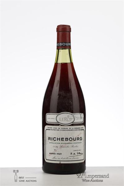 RICHEBOURG 1969 - Domaine de la Romanee Conti - 1 Magnum
