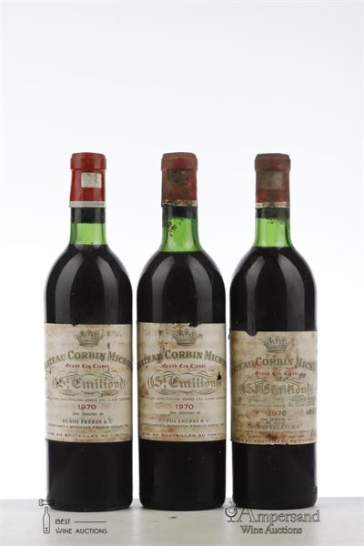 CORBIN MICHOTTE 1970 - Mc - 3 Bottles