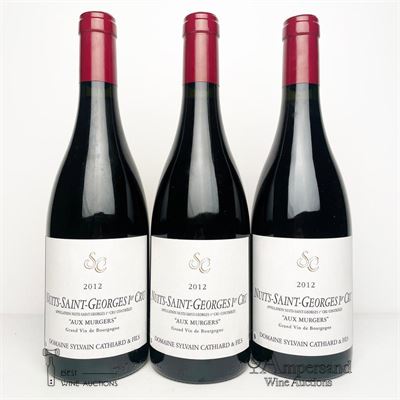 NUITS ST GEORGES AUX MURGERS 2012 - Sylvain Cathiard - 3 Bottles