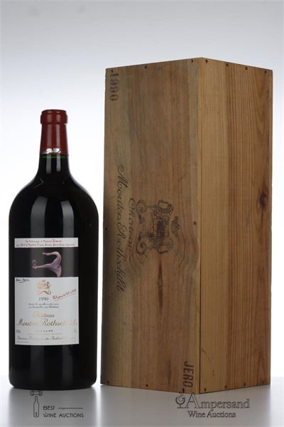 MOUTON ROTHSCHILD 1990 - 5 Liter Bottle in Owc 1