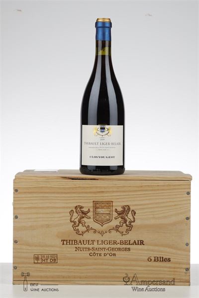 CLOS VOUGEOT 2004 - Thibault Liger Belair - 6 Bottles - Owc 6
