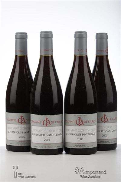NUITS ST GEORGES CLOS DES FORETS ST GEORGES 2005 - Domaine de l'Arlot - 4 Bottles