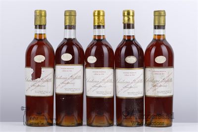GILETTE CREME DE TETE GRANDE RESERVE 1949 - Mc - 5 Bottles
