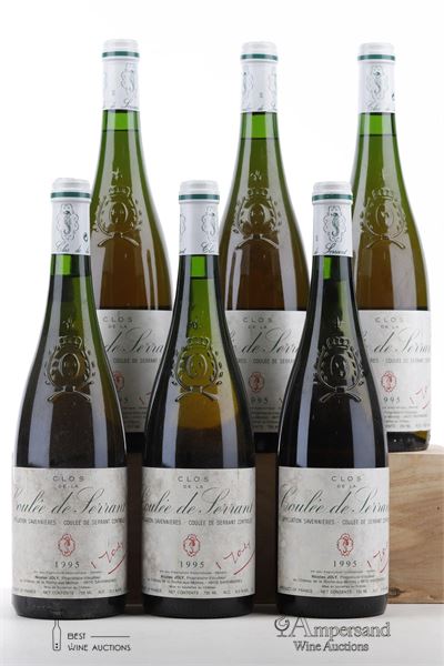 CLOS DE LA COULEE DE SERRANT 1995 - Nicolas Joly - 6 Bottles