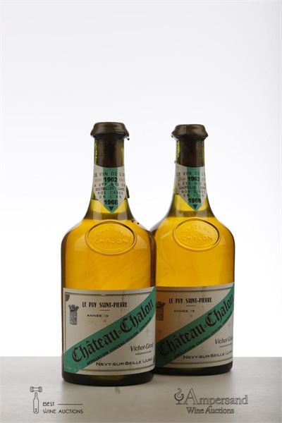 CHATEAU CHALON 1962 - Vichot Girod - 2 x 0,620Ltr