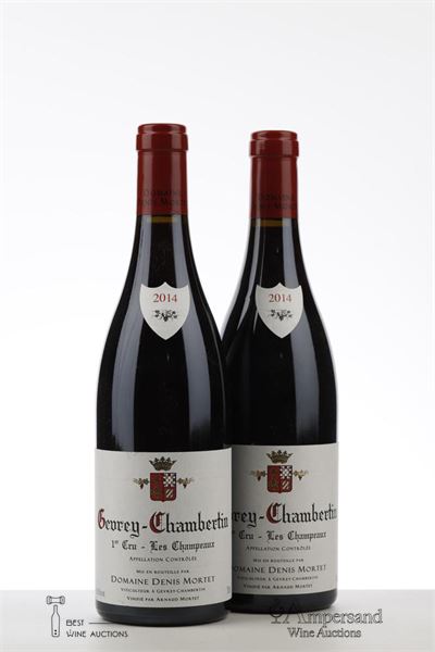 GEVREY CHAMBERTIN LES CHAMPEAUX 2014 - Denis Mortet - 2 Bottles