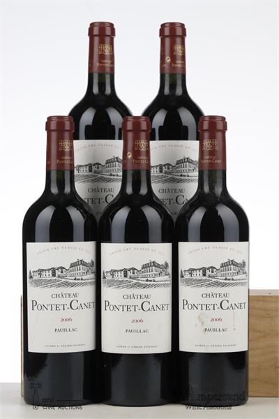 PONTET CANET 2006 - Mc - 5 Bottles