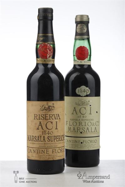 MARSALA SUPERIORE ACI + 1 RISERVA 1840 - Florio - 2 Bottles