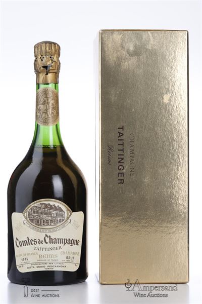 TAITTINGER COMTES DE CHAMPAGNE 1973 - Taittinger - 1 Bottle - Oc 1