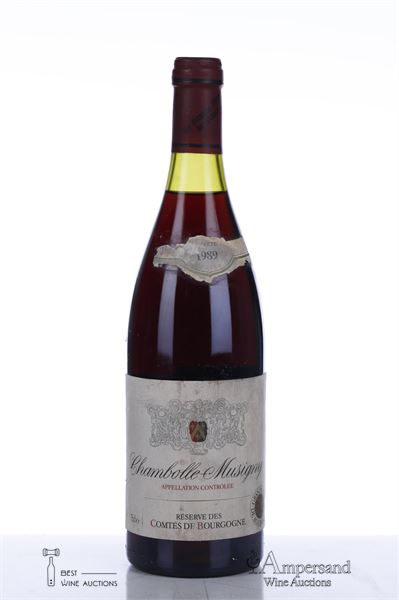 CHAMBOLLE MUSIGNY 1989 - Reserve des Comtes de Bourgogne - 1 Bottle