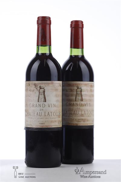 LATOUR 1980 - Mc - 2 Bottles