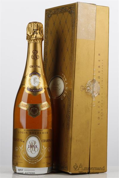 CRISTAL ROEDERER 1988 - Louis Roederer - 1 Bottle - Oc  1