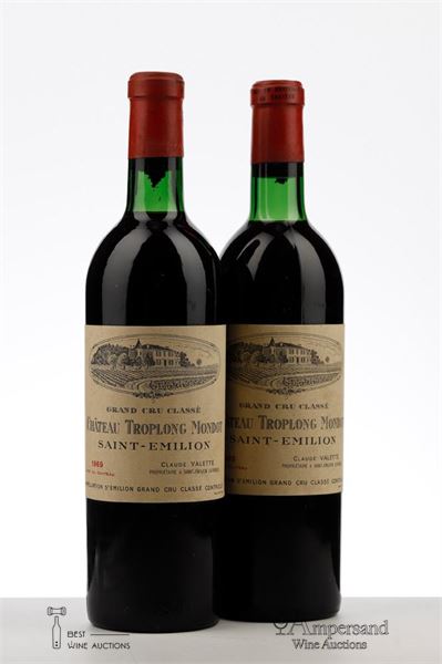 TROPLONG MONDOT 1969  - 2 Bottles