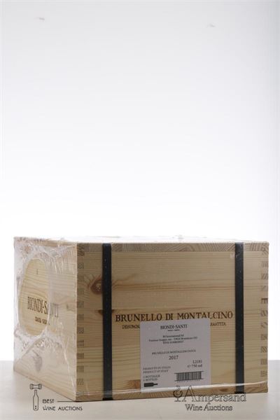 BRUNELLO DI MONTALCINO 2017 - Biondi Santi - 6 Bottles - Owc 6