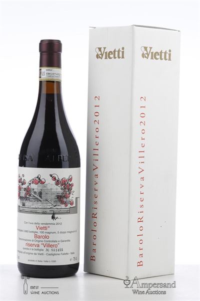 BAROLO RISERVA VILLERO 2012 - Vietti - 1 Bottle - Oc 1