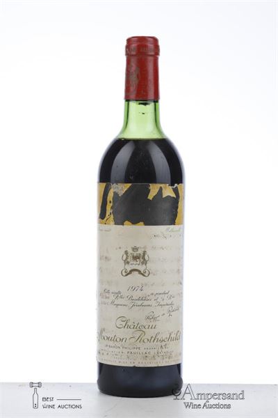 MOUTON ROTHSCHILD 1974 - Mc - 1 Bottle
