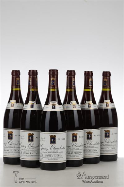 GEVREY CHAMBERTIN LA JUSTICE 2010 - Chateau Andre Ziltener - 6 Bottles