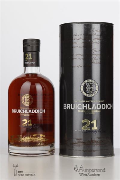 BRUICHLADDICH 21 Y  - Alc 46% 1 Bottle