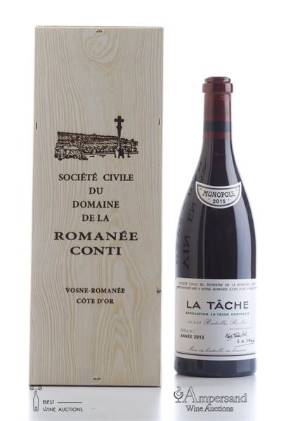 LA TACHE 2015 - Domaine de la Romanee Conti - 1 Bottle - Owc 1