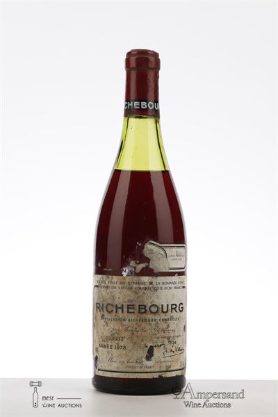 RICHEBOURG 1978 - Domaine de la Romanee Conti - 1 Bottle