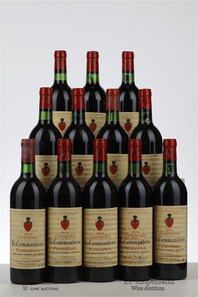 LA COMMANDERIE 1974 - Mc - 12 Bottles