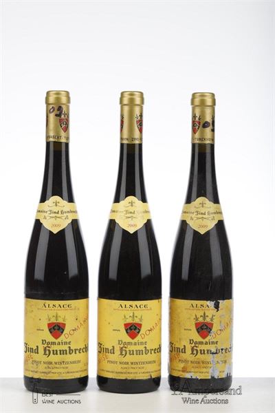 PINOT NOIR WINTZENHEIM 2009 - Zind Humbrecht - 3 Bottles
