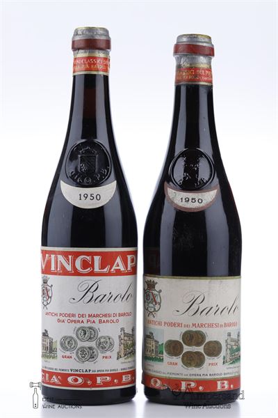 BAROLO 1950 - Marchesi di Barolo - 2 Bottles
