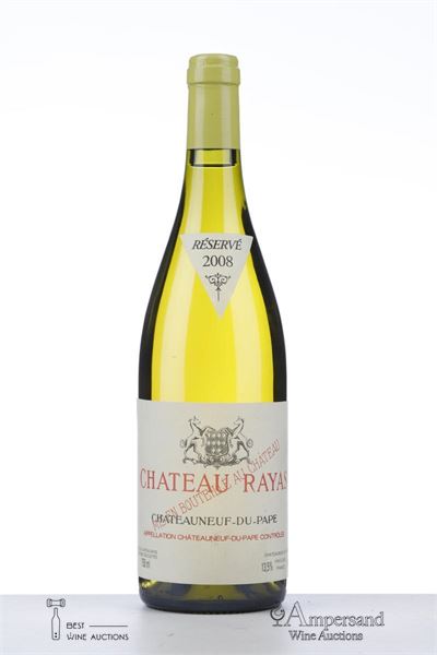 CHATEAUNEUF DU PAPE BLANC RAYAS 2008 - Reynaud - 1 Bottle