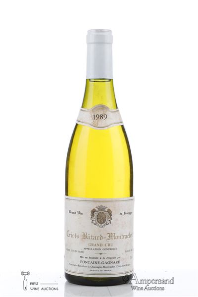 CRIOTS BATARD MONTRACHET 1989 - Fontaine Gagnard - 1 Bottle