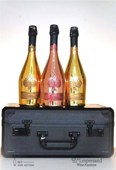 ACE OF SPADES LA COLLECTION NV - Armand de Brignac - 3 Bottles - Owc3