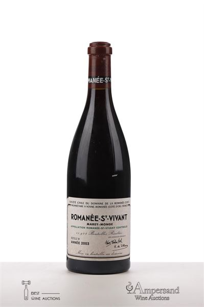 ROMANEE ST VIVANT 2003 - Domaine de la Romanee Conti - 1 Bottle