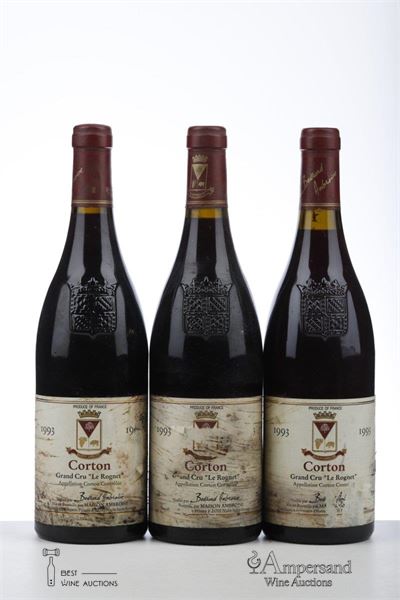 CORTON LE ROGNET 1993 - Bertrand Ambroise - 3 Bottles