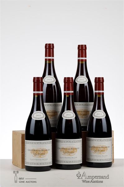 CHAMBOLLE MUSIGNY LES FUEES 2011 - Jacques Frederic Mugnier - 5 Bottles - Owc 6