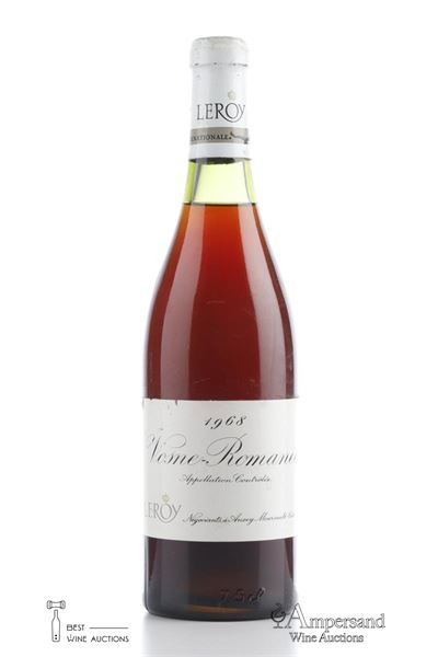 VOSNE ROMANEE 1968 - Leroy - 1 Bottle